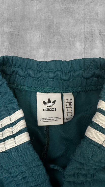 Adidas Trainingshose Jogginghose Türkis Weiß M