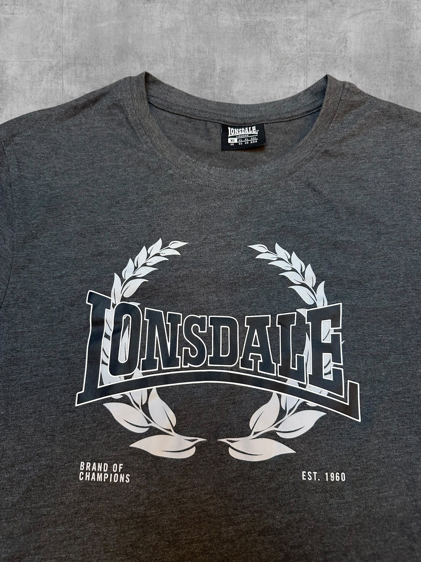 Lonsdale London T-Shirt Grau XL