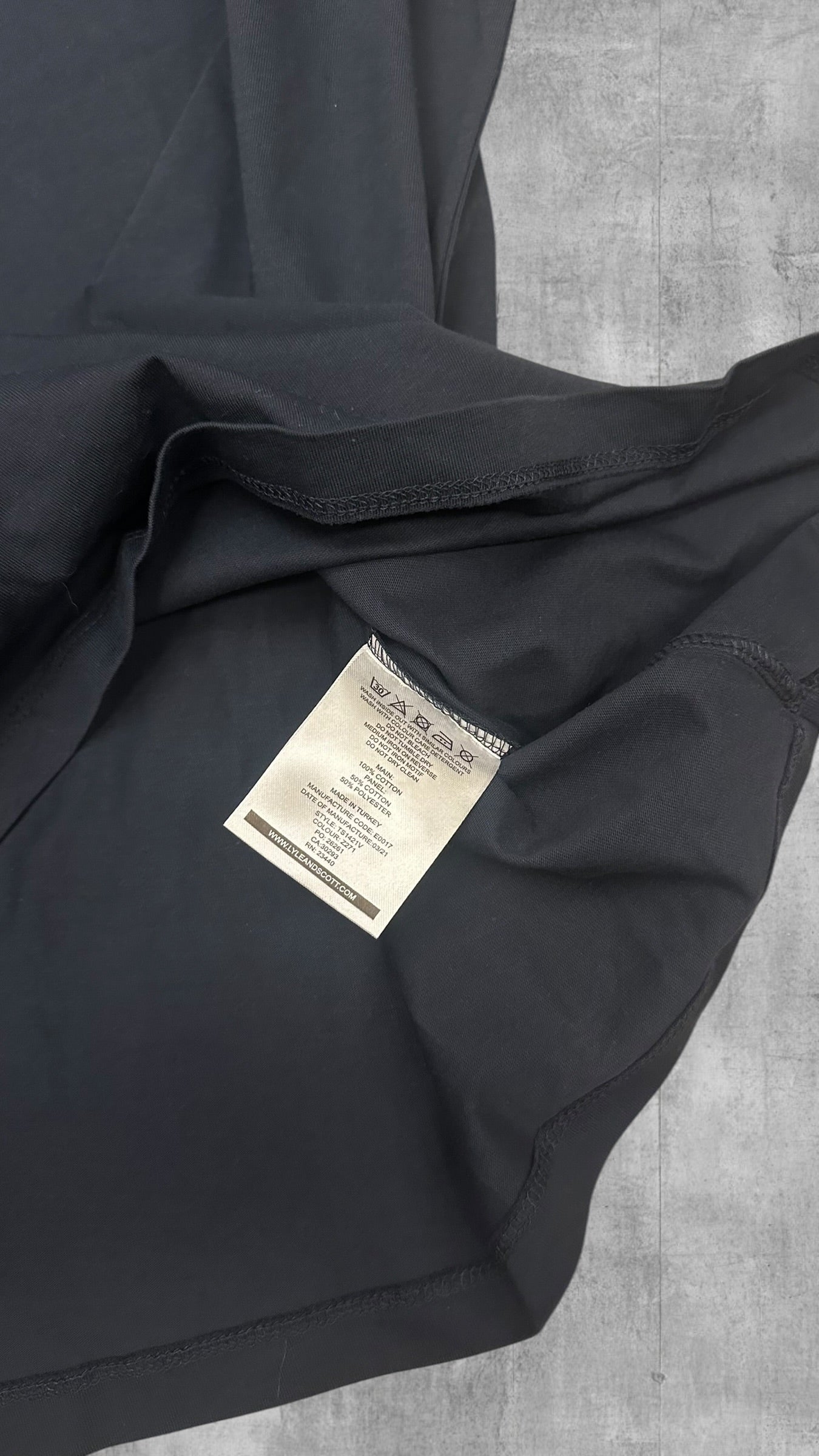 Lyle & Scott T-ShirtSchwarzblau L
