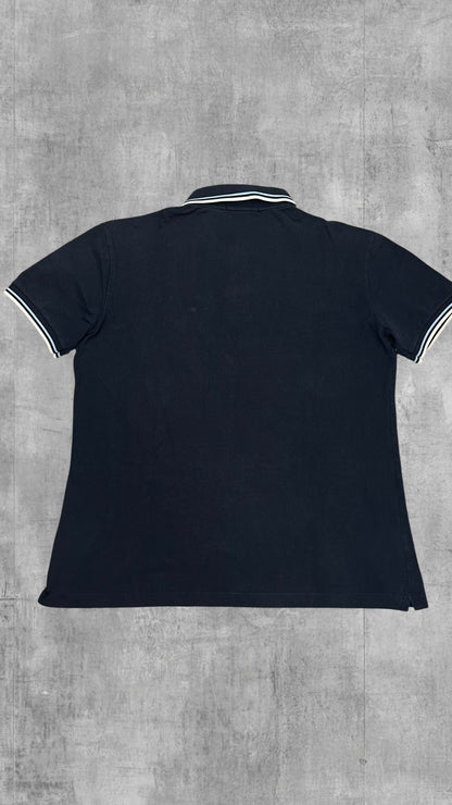 Fred Perry Polo Shirt Schwarzblau Weiß L