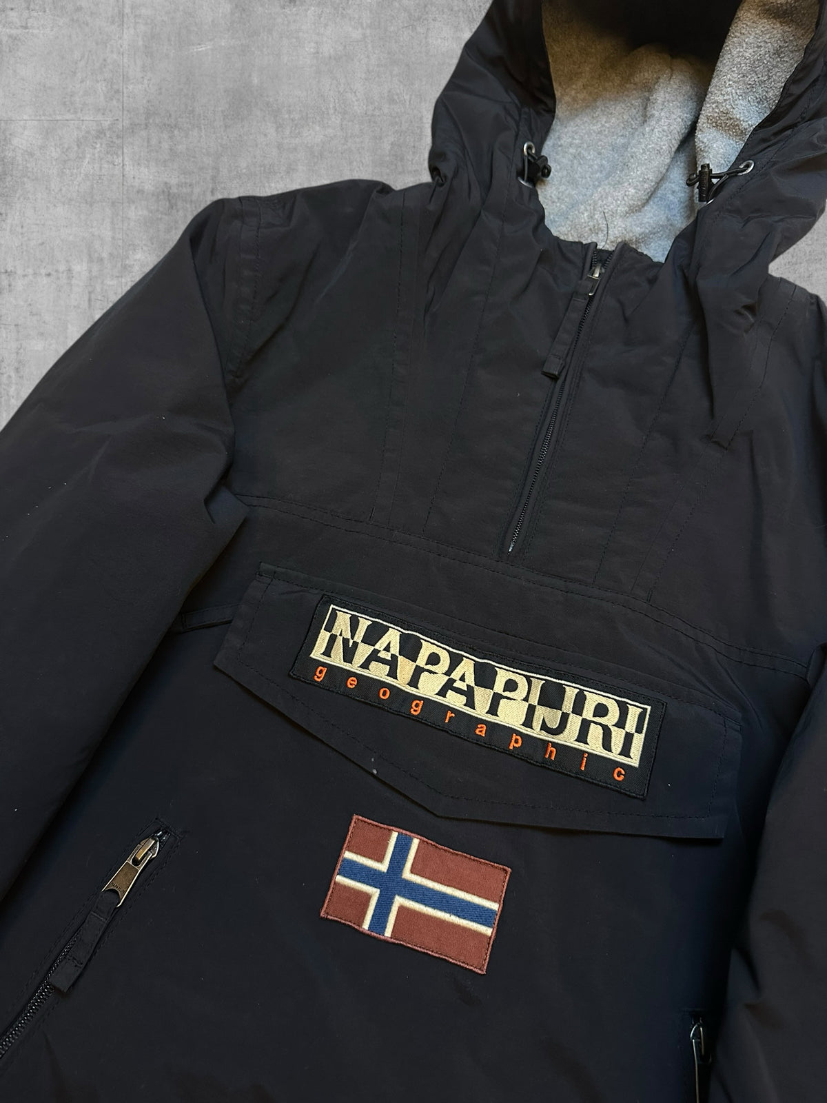 Napapijri Jacke Windbreaker Gefüttert Schwarz XS