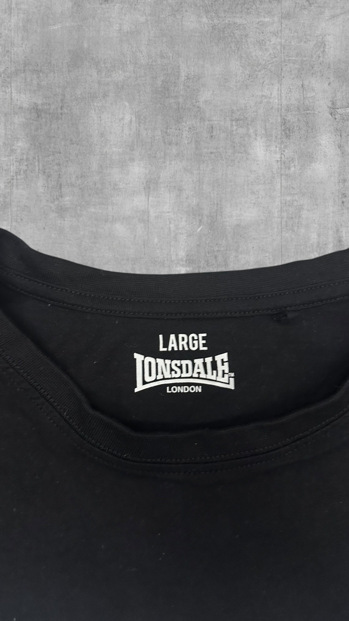 Lonsdale London T-Shirt Schwarz L