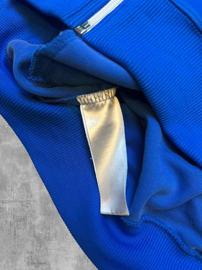 Fred Perry Vintage Trainingsjacke Taped Blau Schwarz Weiß M