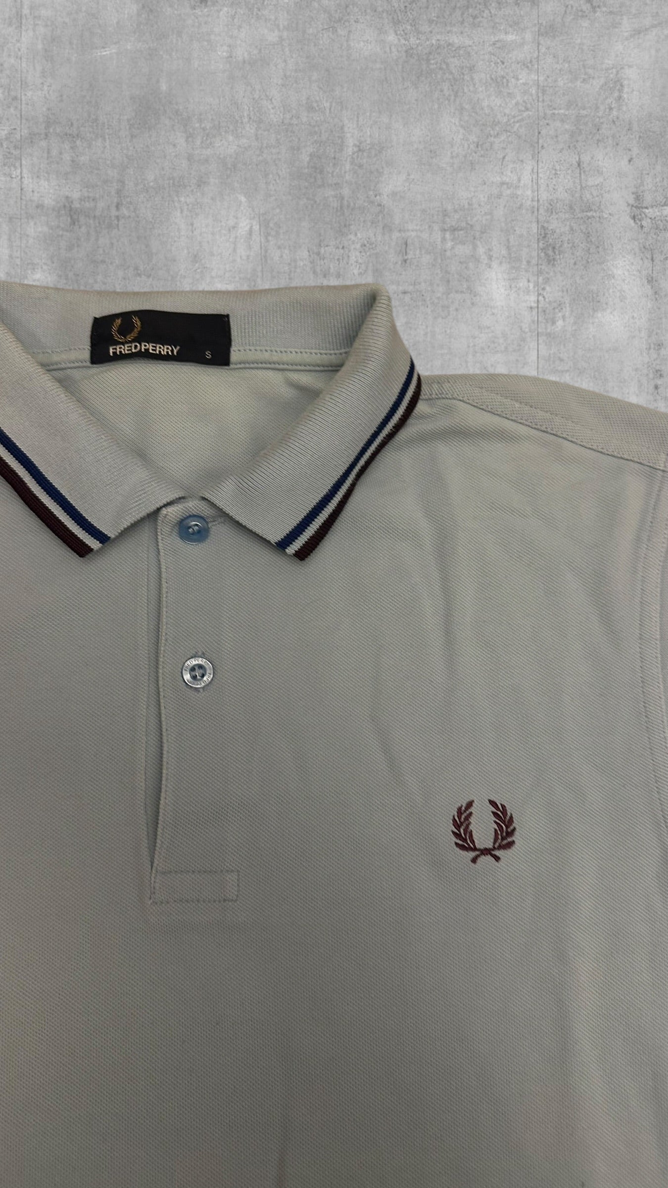 Fred Perry Polo Hemd Türkis S