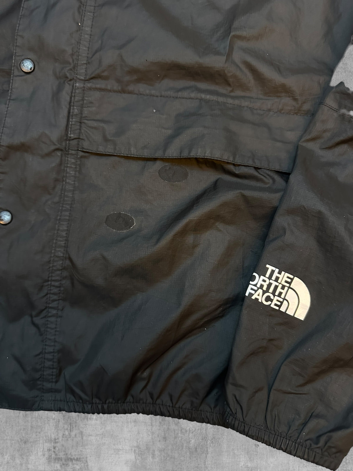 The North Face Regenjacke Schwarz M