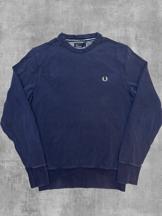 Fred Perry Sweatshirt Navy Blau XS