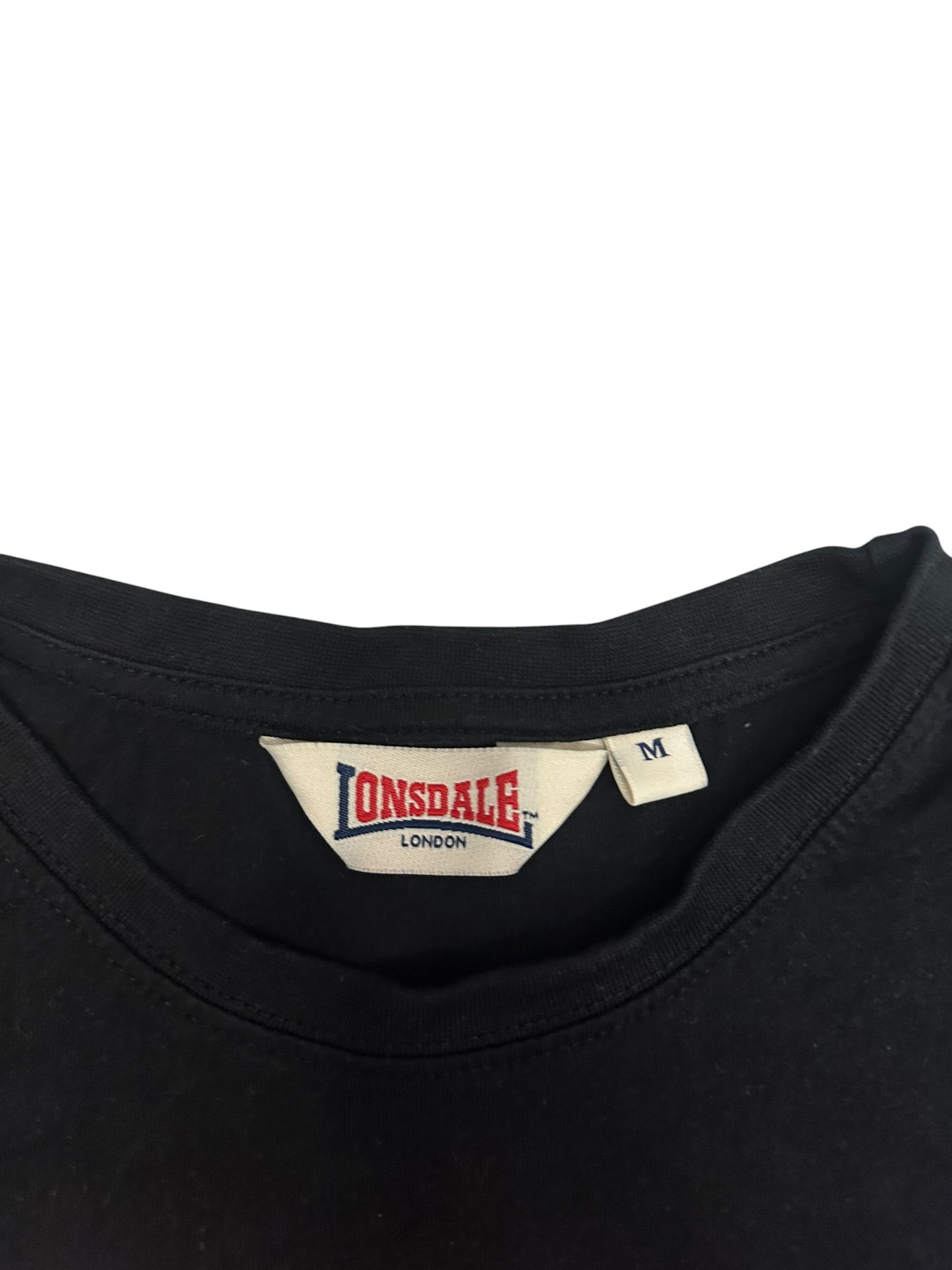 Lonsdale London T-Shirt Schwarz Rot M