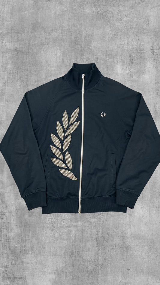 Fred Perry Trainingsjacke Dunkelgrau XS