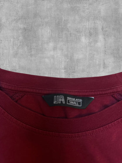 Unfair Athletics T-Shirt Weinrot Weiß S