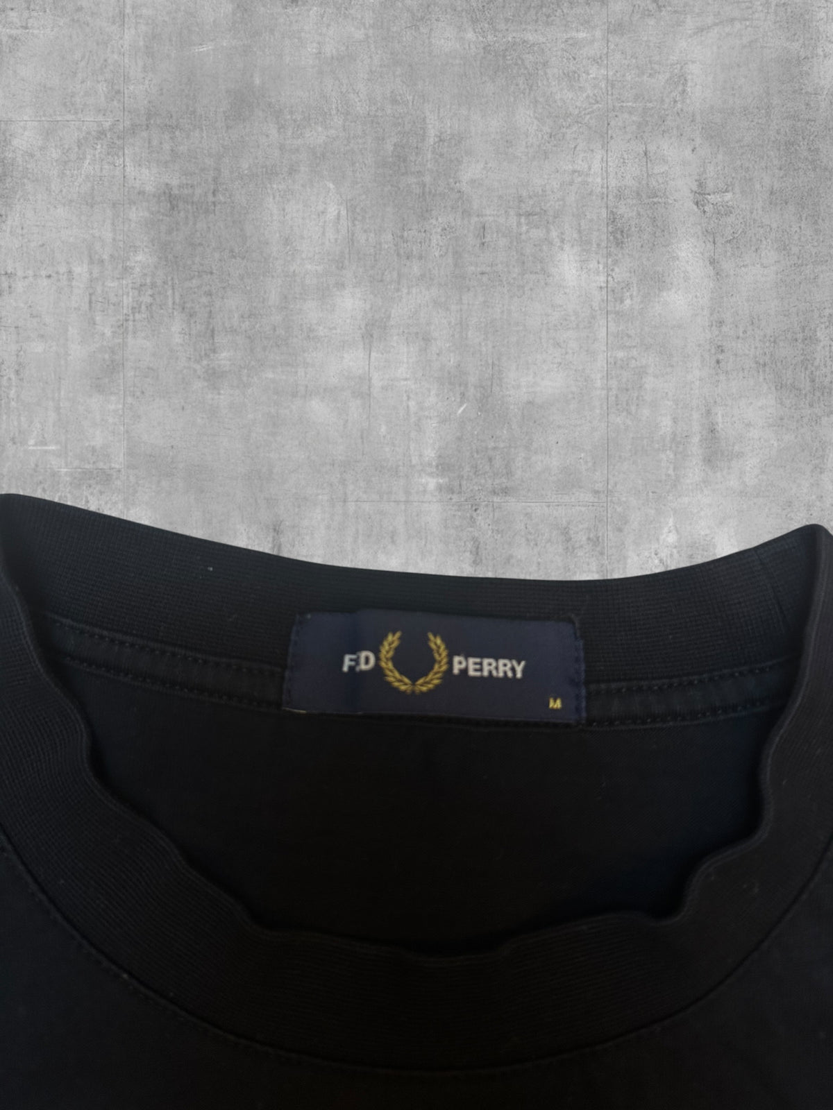 Fred Perry T-shirt Schwarz M