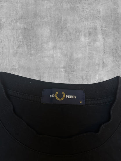 Fred Perry T-shirt Schwarz M