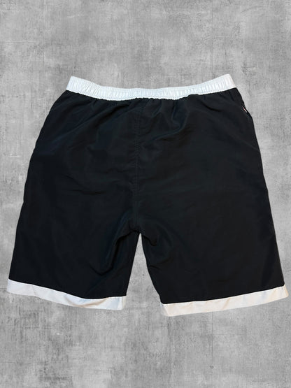 Lonsdale London Shorts Kurze Badehose Schwarz Weiß XL