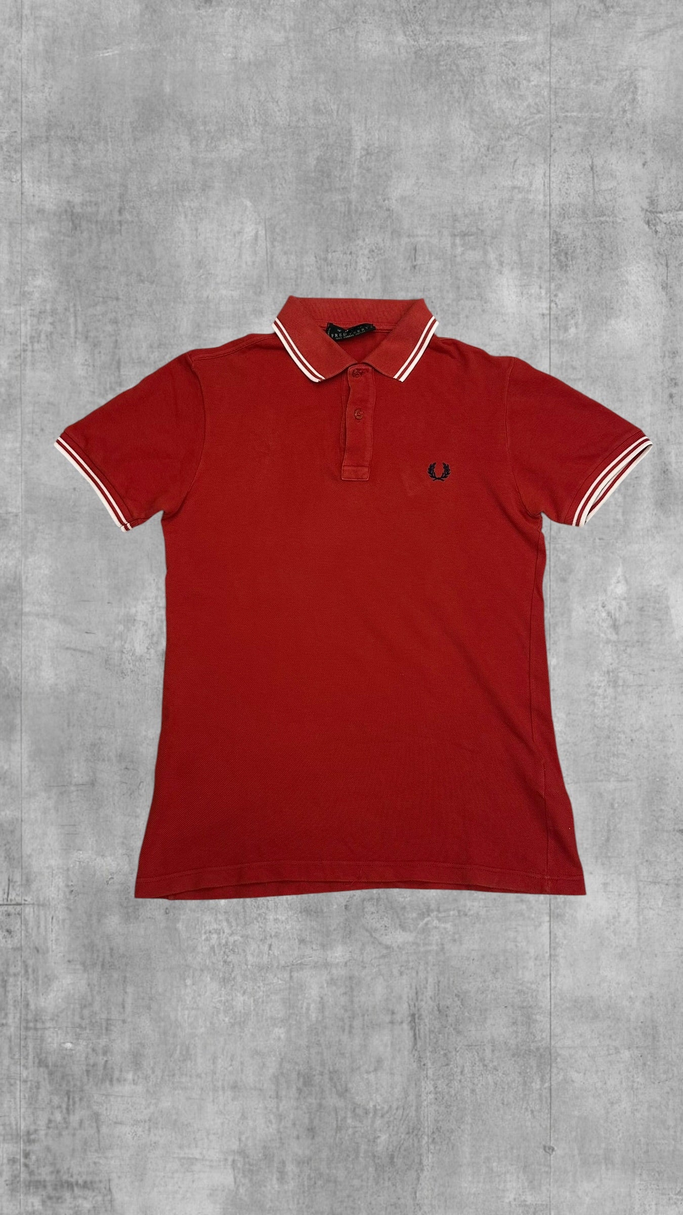 Fred Perry Polo Shirt Rot S