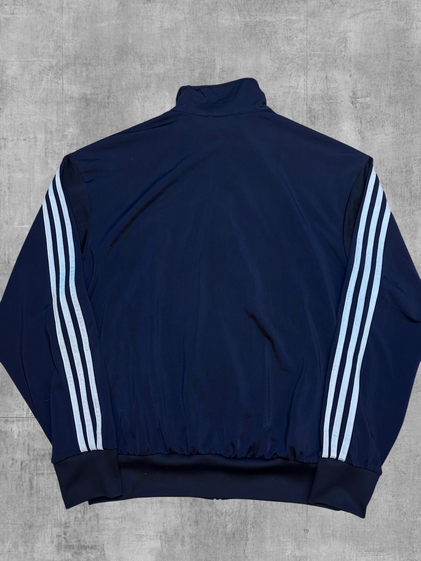 Adidas Firebird Trainingsjacke Navy Blau Weiß M - L