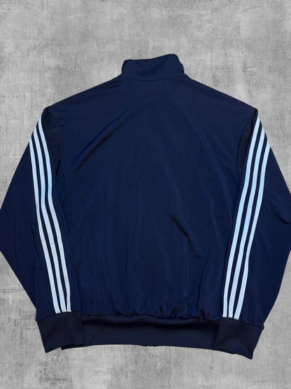Adidas Firebird Trainingsjacke Navy Blau Weiß M - L