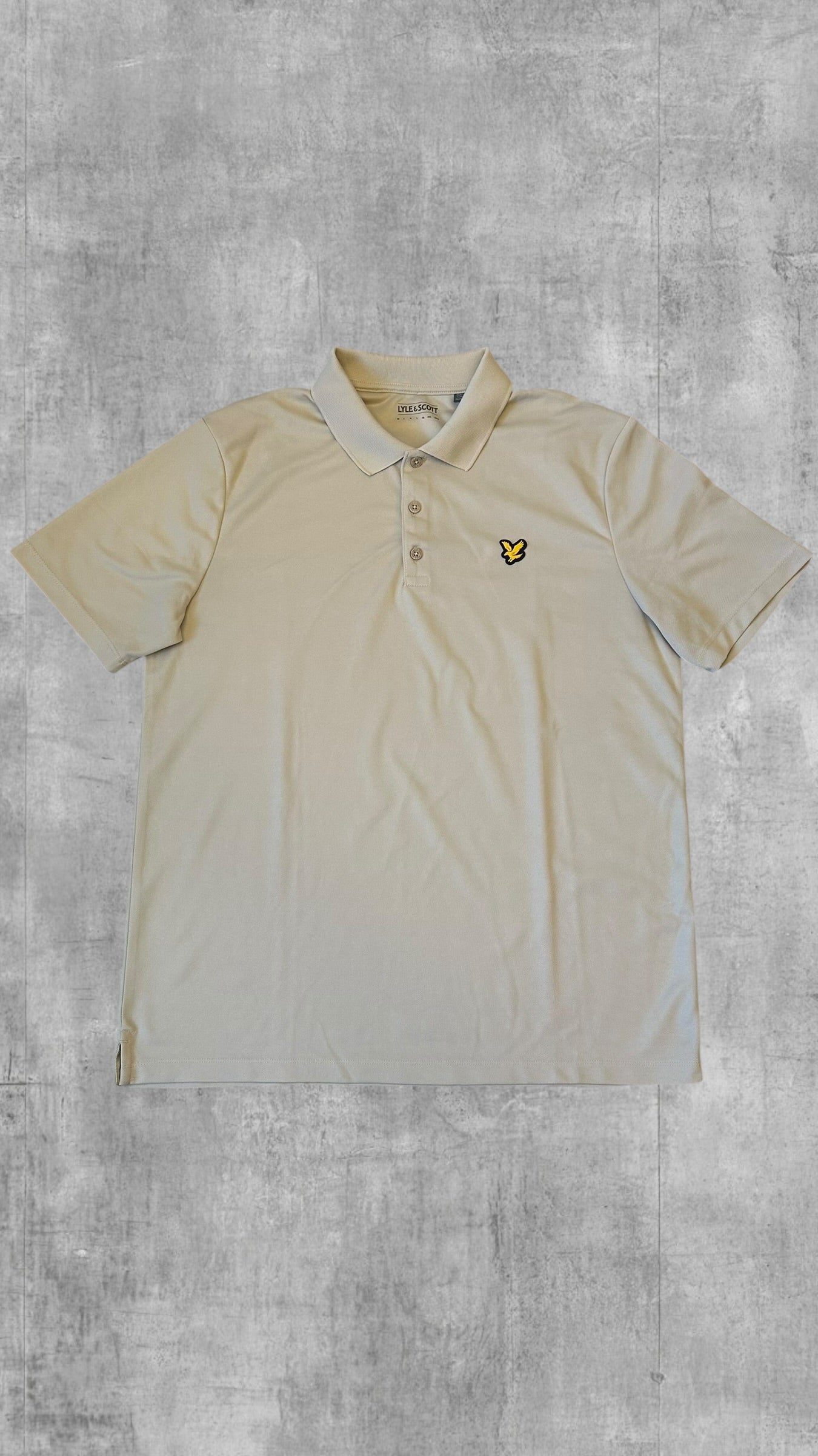 Lyle & Scott Sport Polo Shirt Beige M