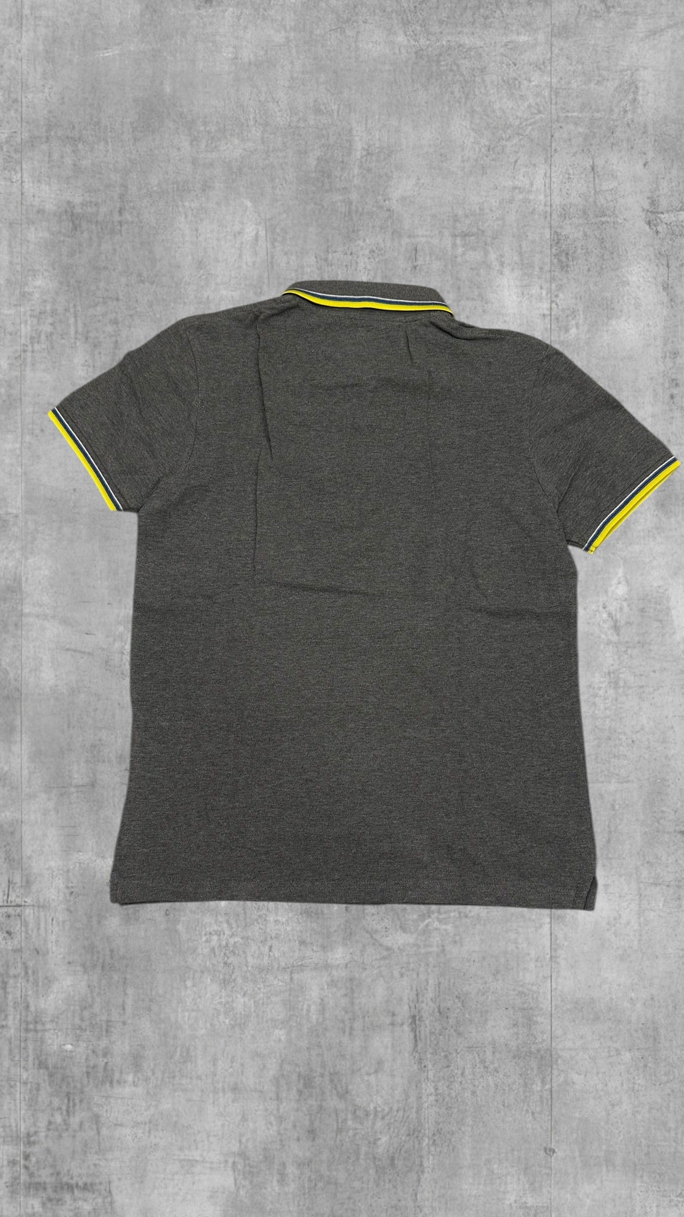 Lyle & Scott Apollo Shirt Grau Gelb S