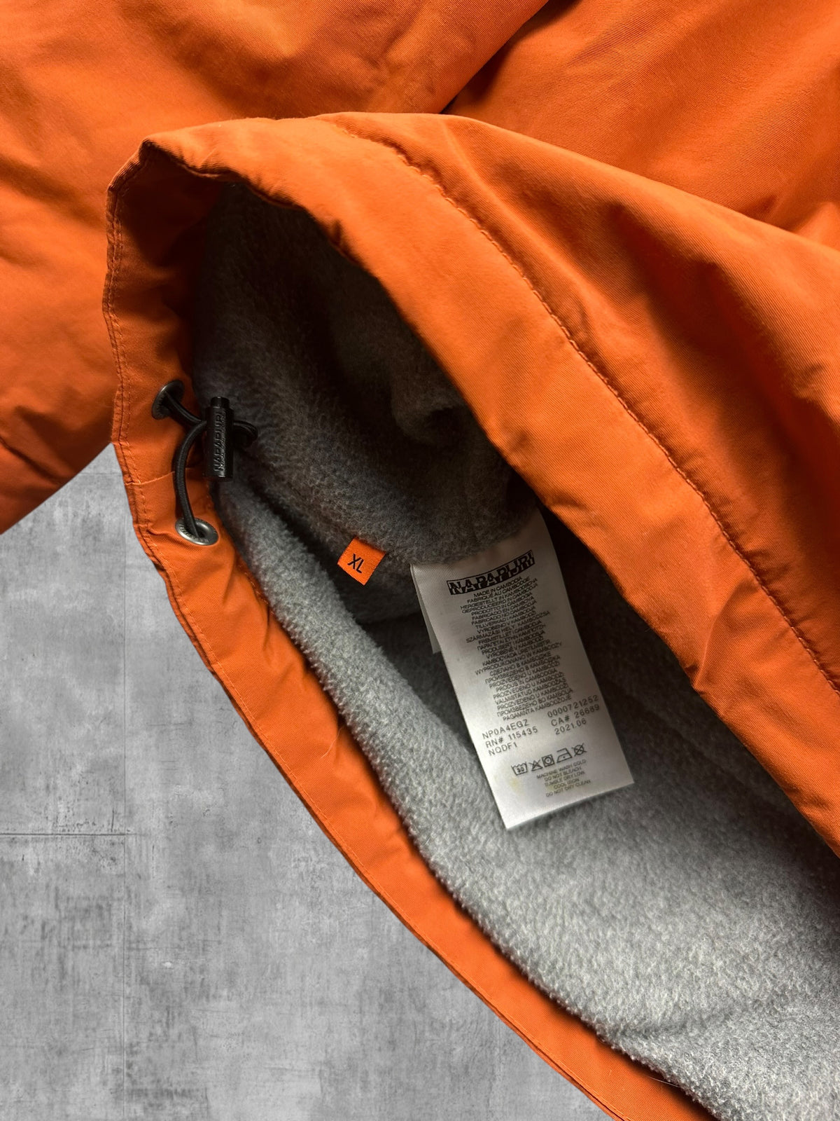 Napapijri Jacke Windbreaker gefüttert Orange XS