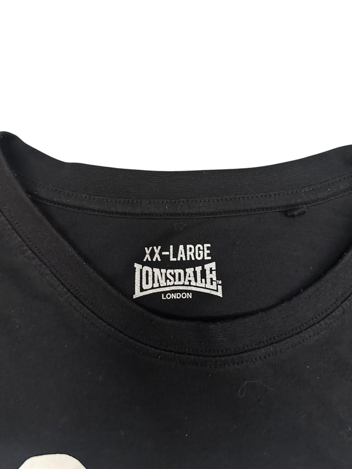 Lonsdale London T-Shirt Schwarz Weiß XXL