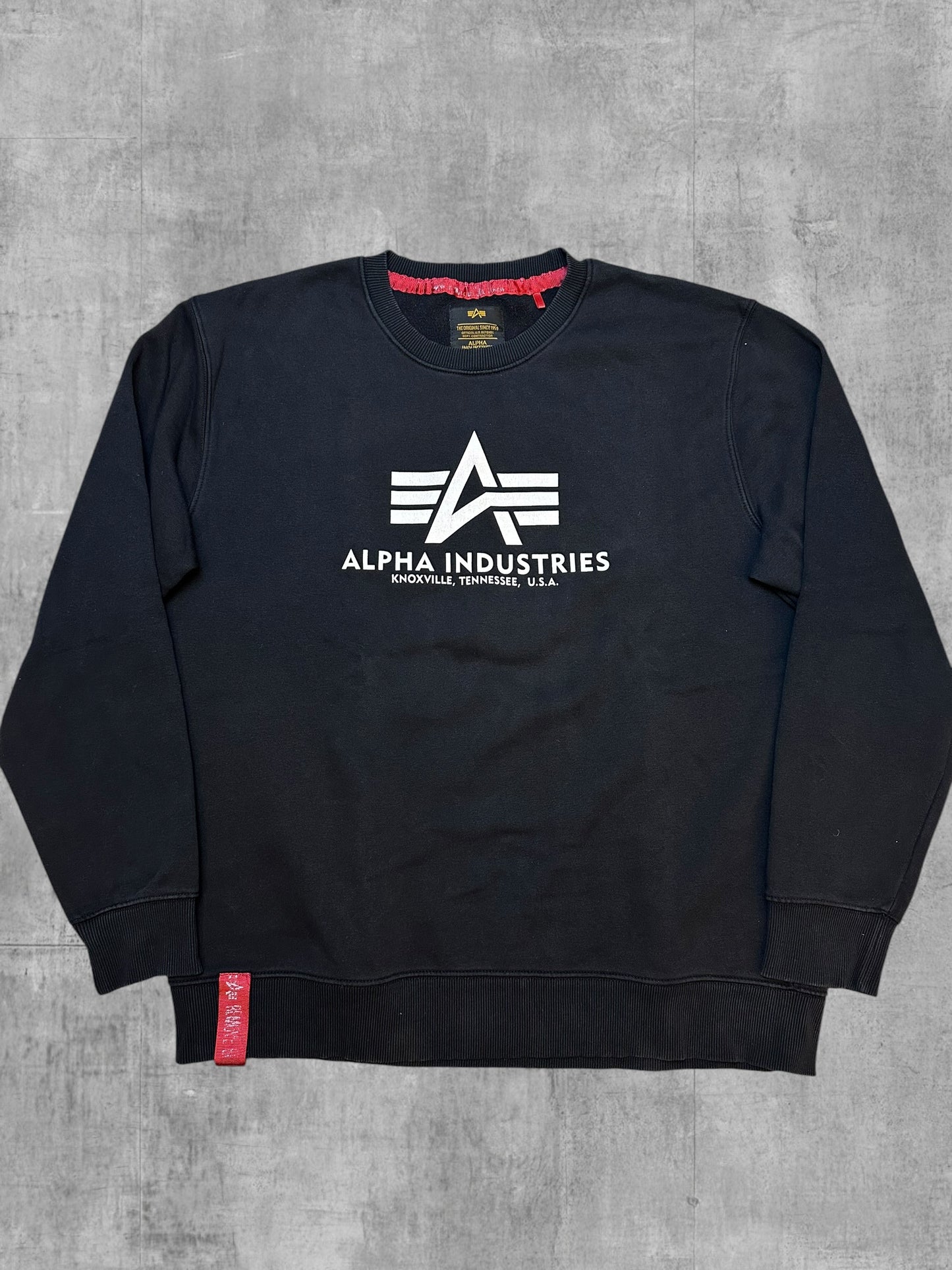 Alpha Industries Sweatshirt Schwarz XL
