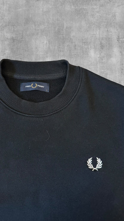 Fred Perry Sweatshirt Schwarz S