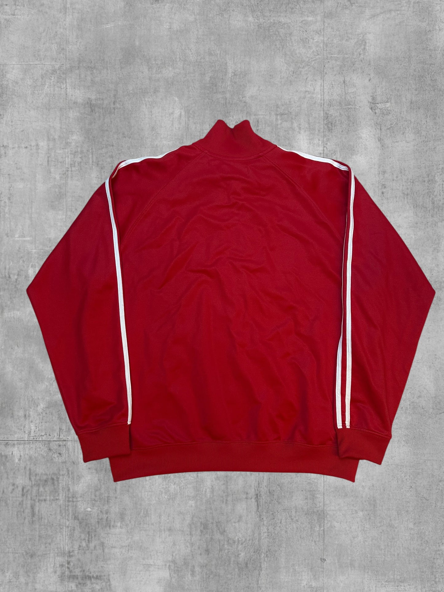 Fred Perry Vintage Trainingsjacke Taped Rot Weiß XL