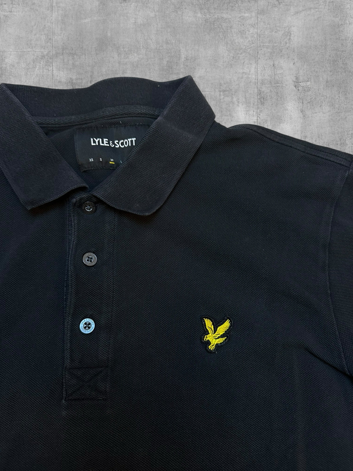 Lyle & Scott Polo Shirt Schwarz M