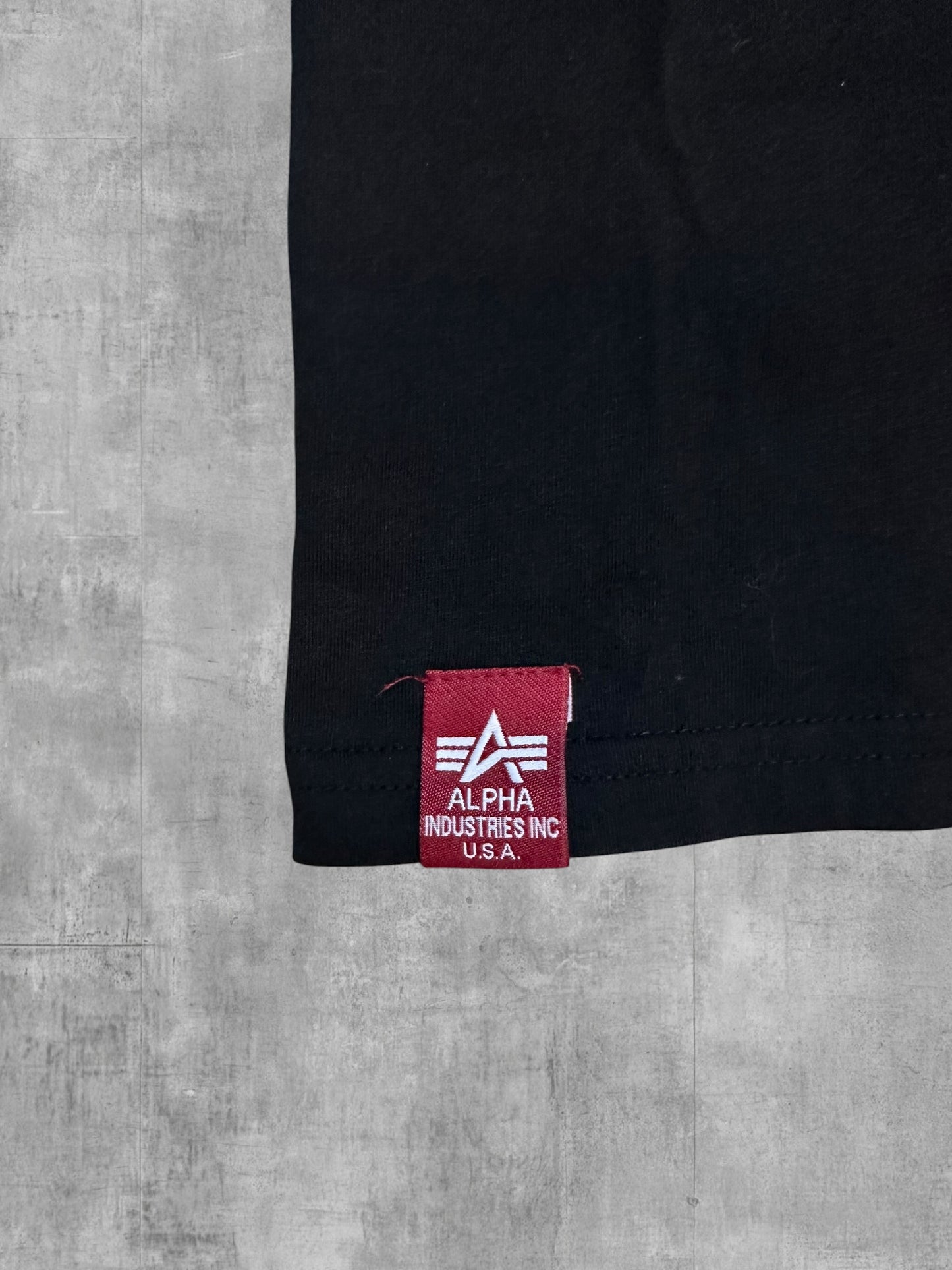 Alpha Industries T-Shirt Schwarz M