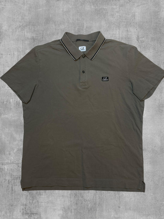 C.P. Company Polo Shirt Khaki XL Slim Fit