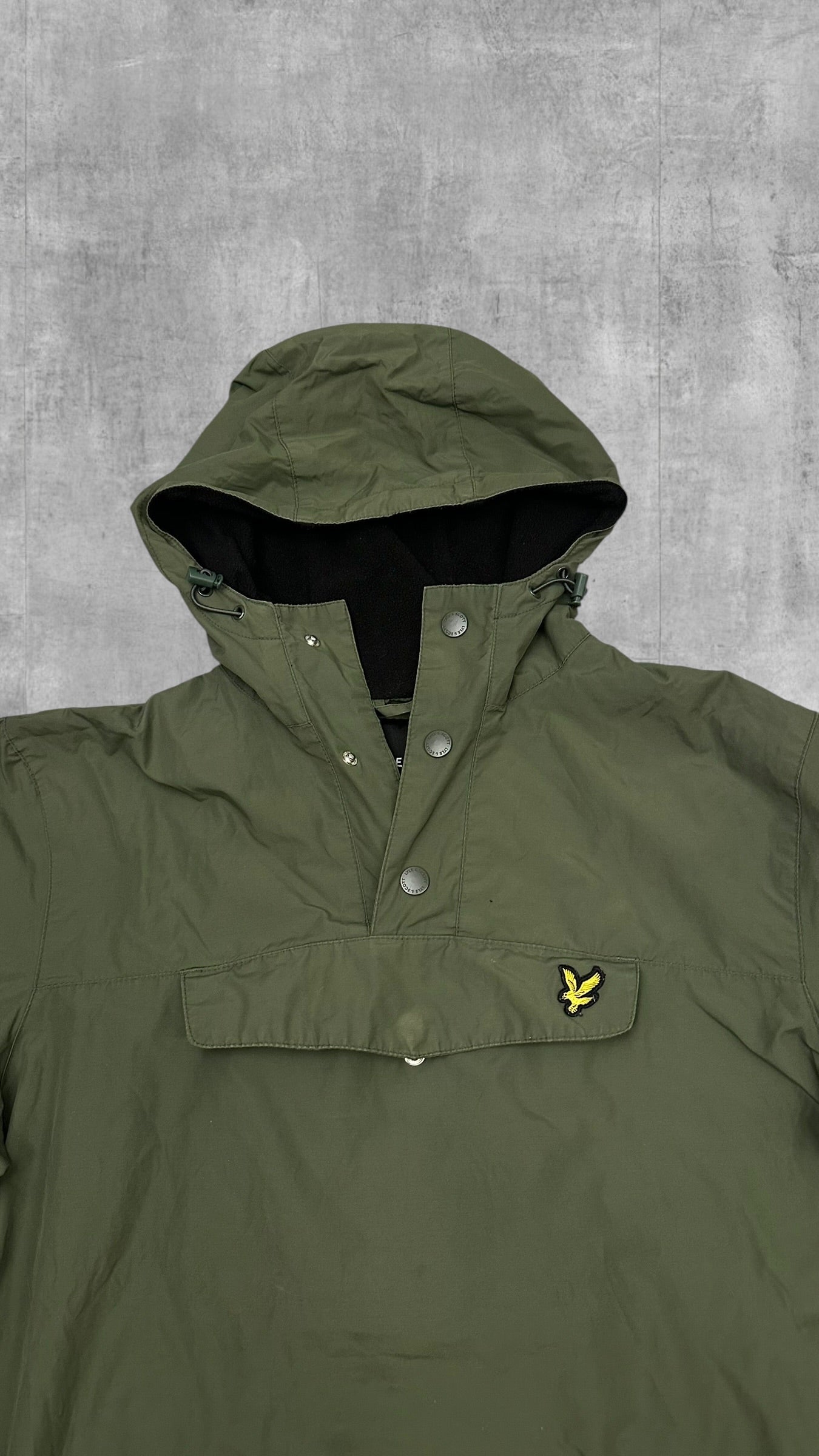 Lyle & Scott Windbreaker Regenjacke Khaki Grün L