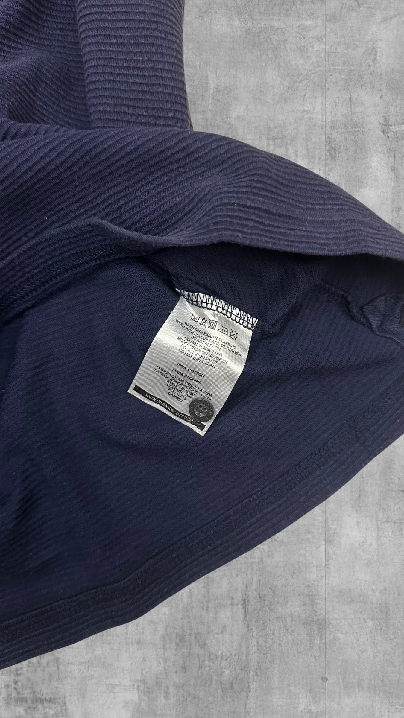 Lyle & Scott Polo Shirt Navy Blau L