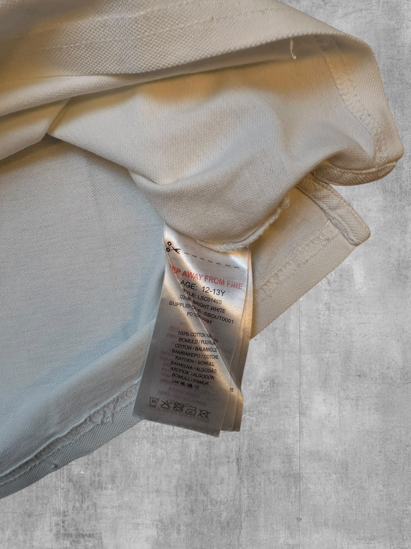 Lyle & Scott Polo Shirt Weiß XXS