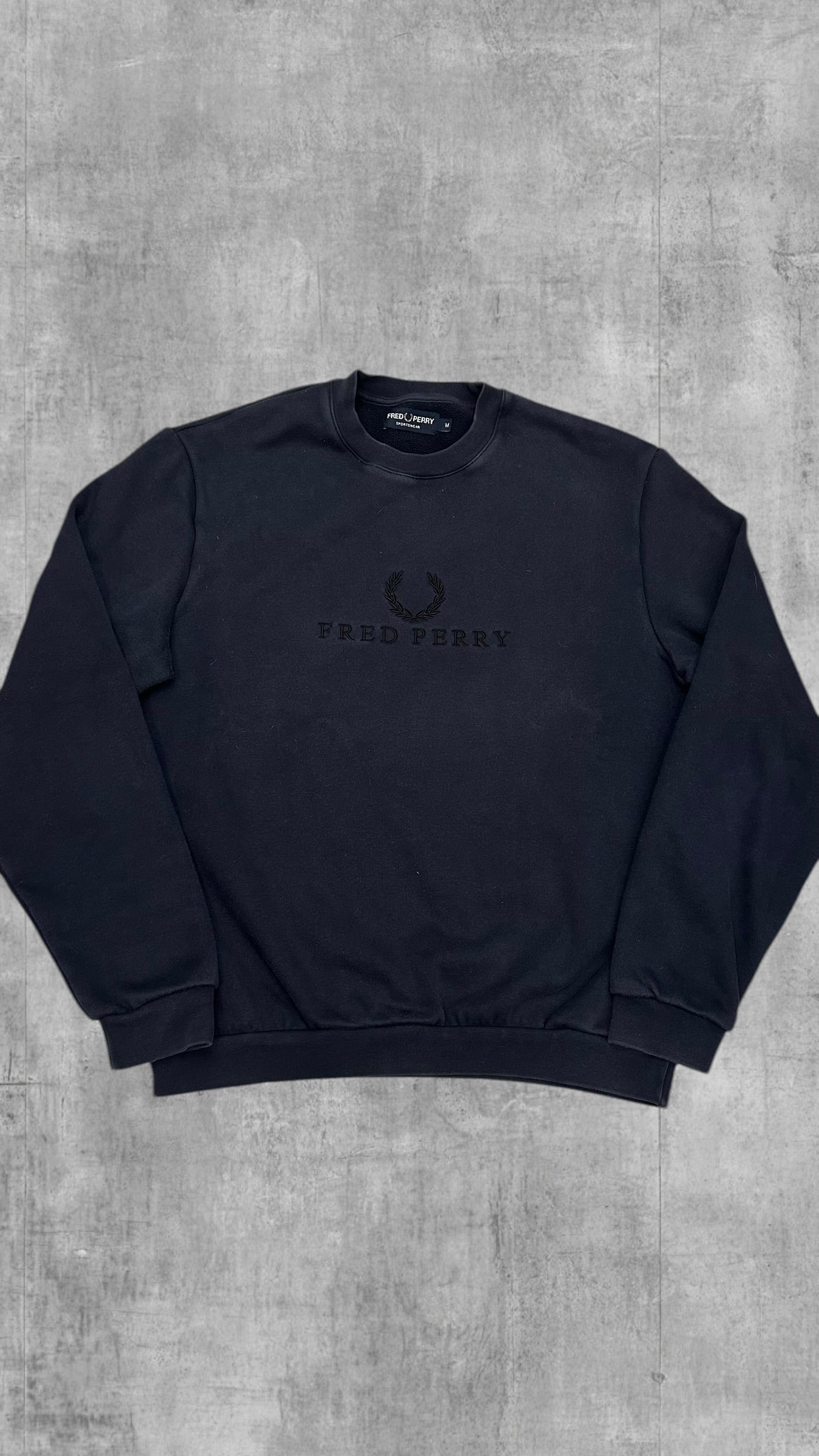 Fred Perry Sweatshirt Navy Blau M