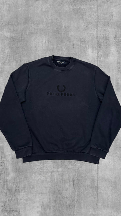 Fred Perry Sweatshirt Navy Blau M