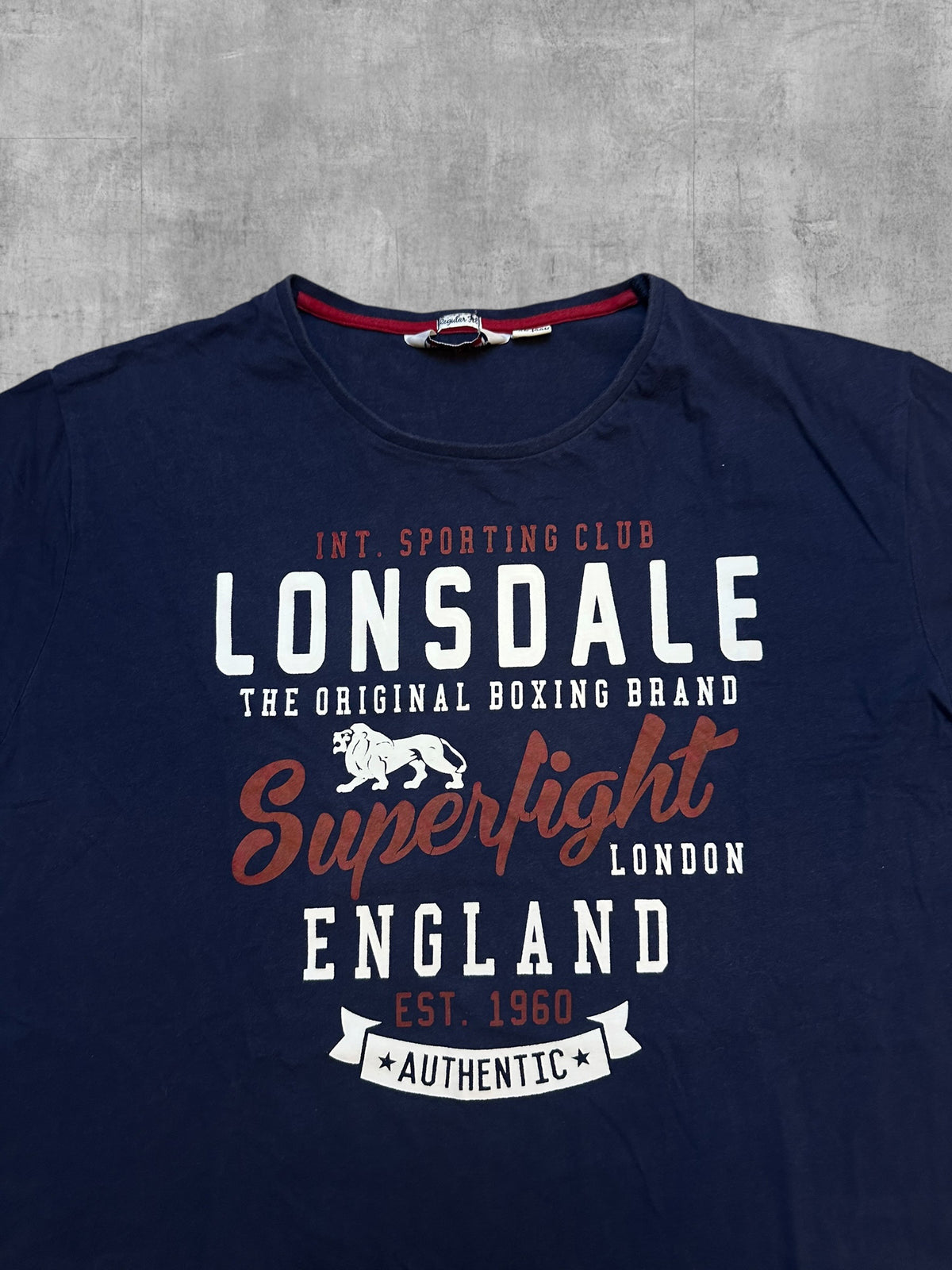 Lonsdale London T-Shirt Navy Blau XL