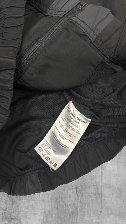 Sergio Tacchini Trainingsjacke Windbreaker Schwarz Weiß S