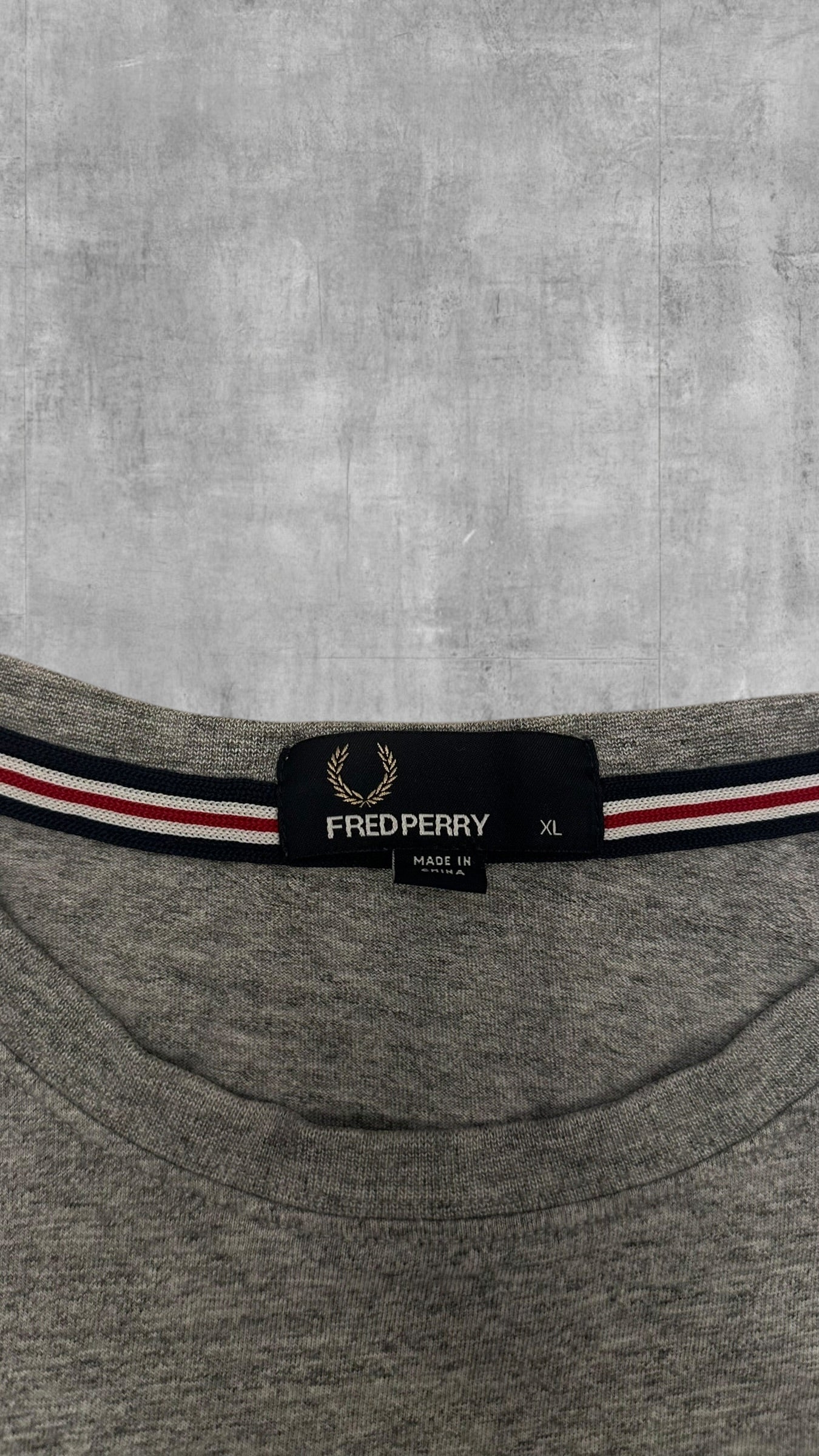 Fred Perry T-Shirt Grau XL