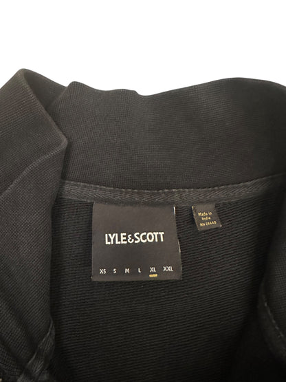 Lyle & Scott Half / Quarter Zip Pullover Schwarz XL