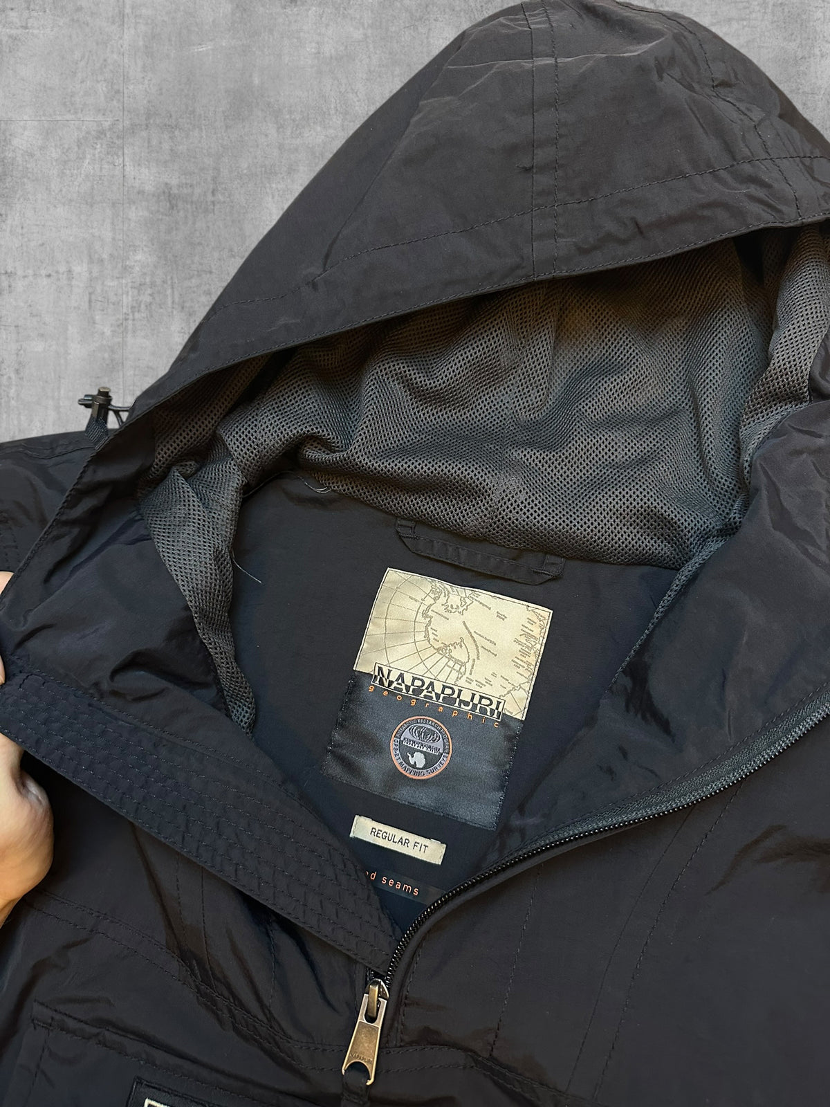 Napapijri Jacke Windbreaker Schwarz M