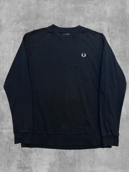 Fred Perry Sweatshirt Special Edition Schwarz Weiß L