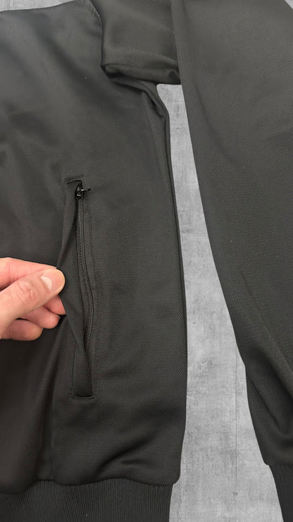 Lonsdale London Trainingsjacke Schwarz Weiß L Slim Fit