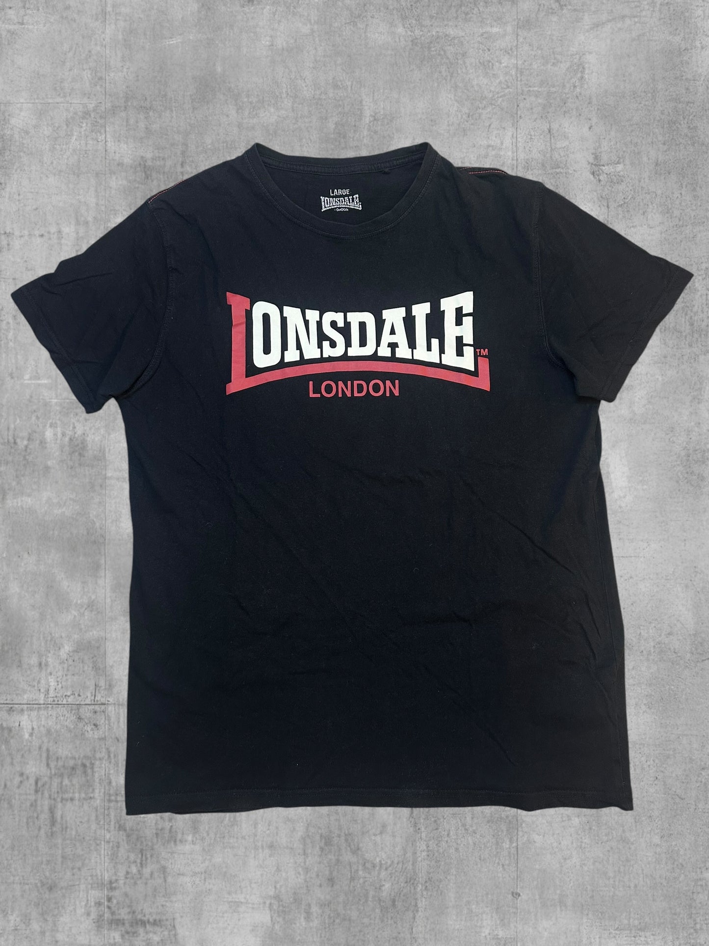 Lonsdale London T-Shirt Black L