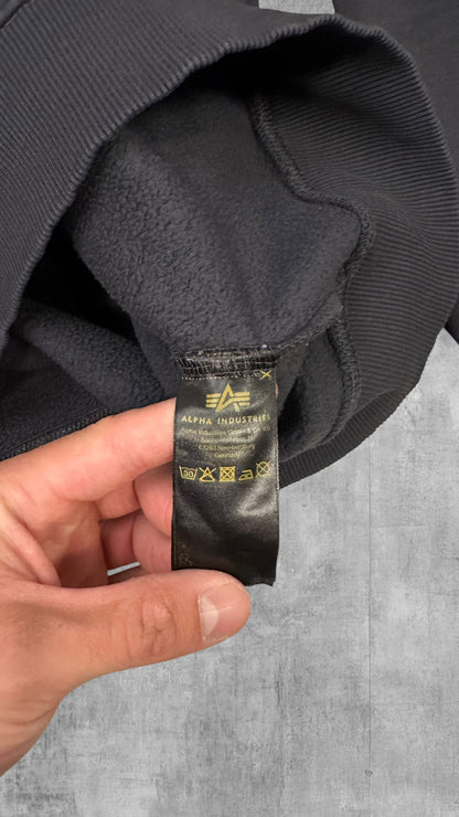 Alpha Industries Sweatshirt Navy Blau M