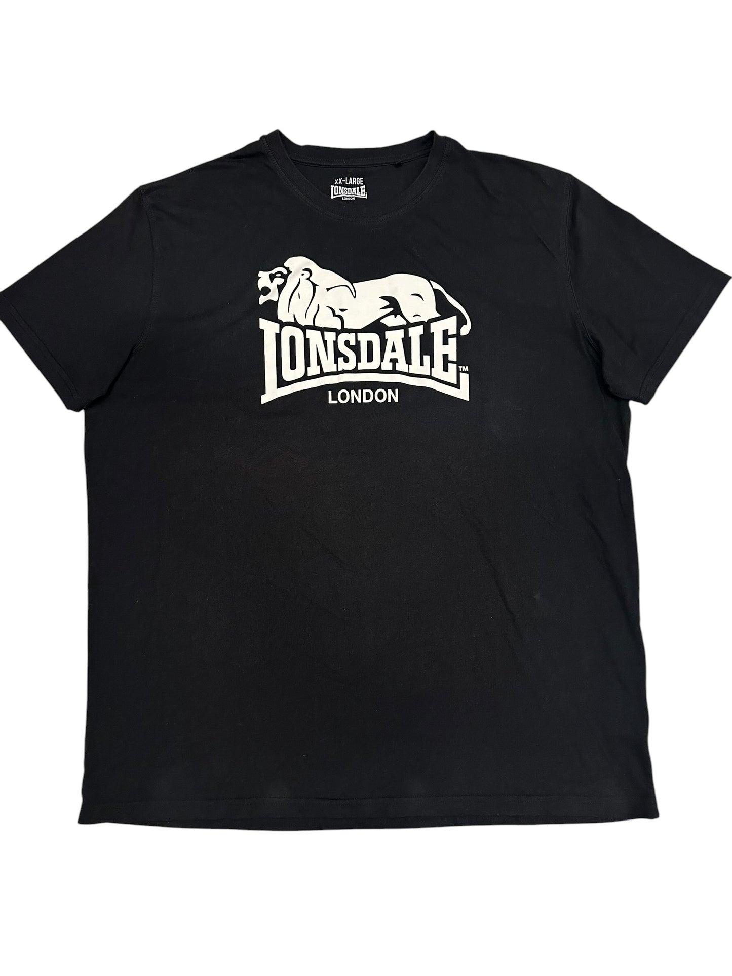 Lonsdale London T-Shirt Schwarz Weiß XXL