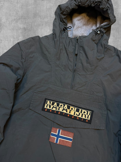 Napapijri Jacke Windbreaker gefüttert Grau M