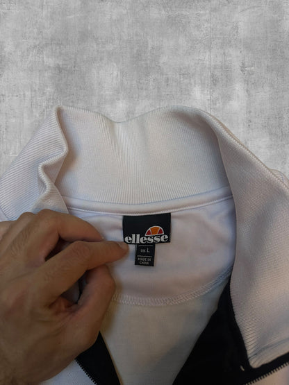 Ellesse Rimini Chaqueta de chándal Negro Blanco Morado L
