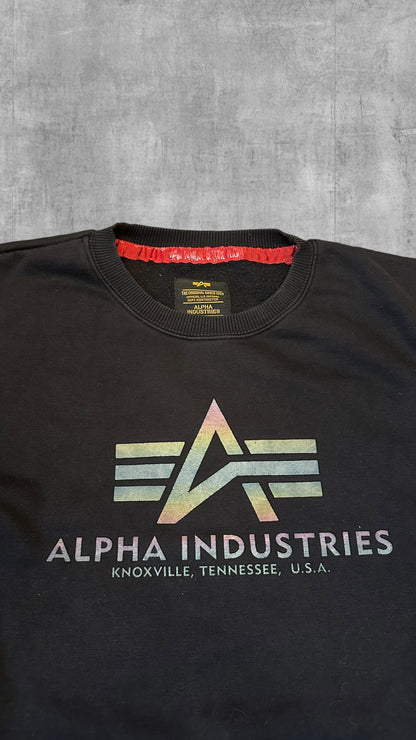 Alpha Industries Sweatshirt Schwarz M