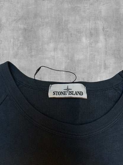 Stone Island Sweatshirt Dunkelgrau Stone L