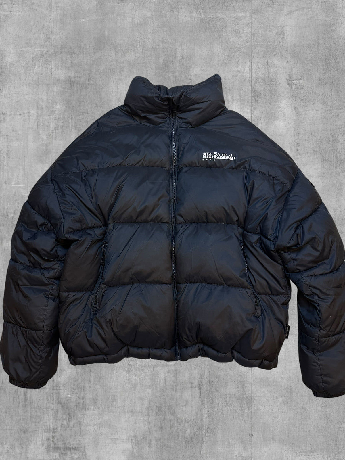Napapijri Daunenjacke Pufferjacke Schwarz M