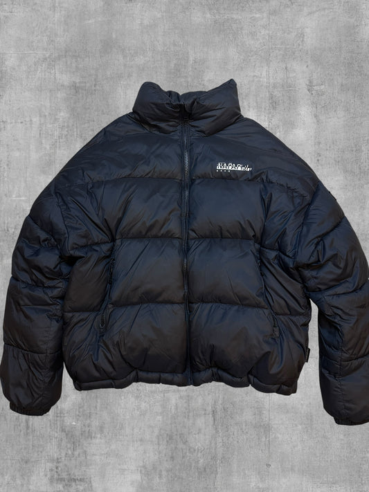 Napapijri Daunenjacke Pufferjacke Schwarz M